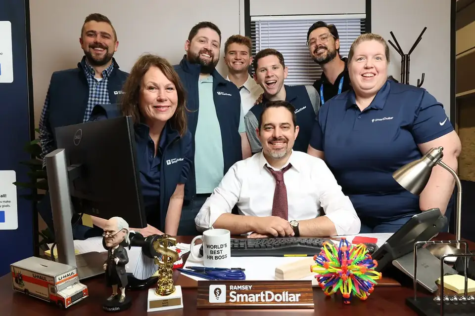 The SmartDollar team that staffed the SHRM26 booth